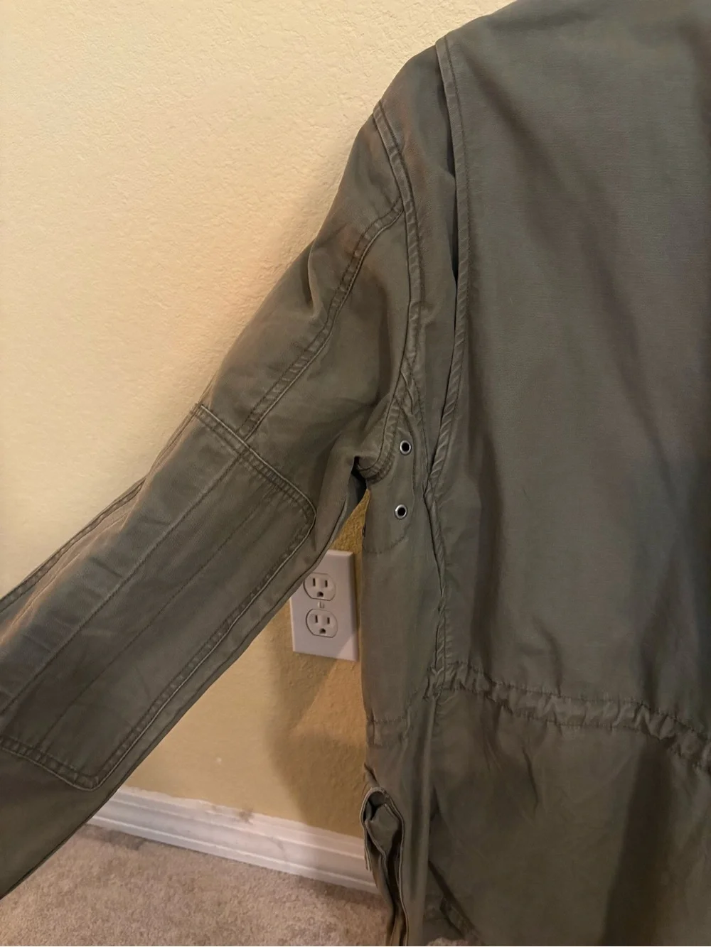 J. Crew Tan Military Field Jacket